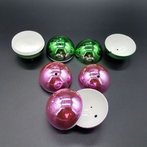 Cápsula plástica da cápsula vazia de 6.5cm com pintura