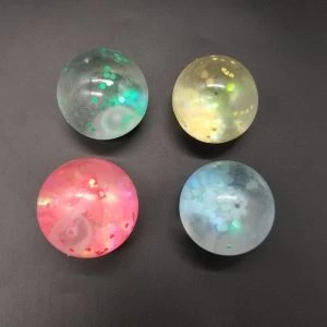 Bola de água de glitter de lantejoulas